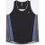 ONLY PLAY CURVY Black Abstract Trim Sports Vest New Look – SIZE UK 24/26