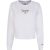 Tommy Jeans White Boxy-Fit New York Sweatshirt – Size 12 – SIZE 12