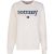 Tommy Jeans White Oversized-Fit Tartan Logo Sweatshirt – Size 6 – SIZE 6