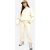 Womens Petite Part Zip Seam Element Tracksuit – White – S, White