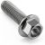 Pro-Bolt Titanium Front Brake Caliper Pinch Bolt Kit – Silver, Silver