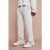 Mens Cream Regular Fit Split Hem Heavyweight Jogger, Cream – SIZE S S