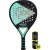 Dunlop Boost Control 2.0 Padel Racket, Inc Protective Cover & 3 Padel Balls