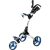 Dice 3-Wheel Golfing Push/Pulll Trolley – White/Blue