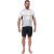 Agilis Male Short Sleeve Jersey – L, White / Black