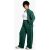 Womens Plus Tricot Piping Element Low Waist Directly Leg Jogger – Inexperienced – 20, Inexperienced