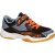 Kids’ Handball Shoes With Rip-tabs H100 – Orange/grey