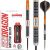 Amberjack 18: 22g Tungsten Darts Set With Flights And Stems