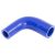 Automotive Plumbing Solutions 90 degree Reducer Elbow Silicone Hose – 57mm > 51mm Bore Blue, Blue