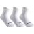 Kids’ High Racket Sports Socks Rs100 Tri-pack – White