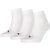 Unisex Adult Quarter Training Ankle Socks (pack Of 3) (white)