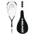 Head Nano Ti 115 Squash Racket, Includes Protective Covers & 3 Squash Balls