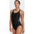 Adidas Mid 3-Stripes Swimsuit – Black/White – 36 – SIZE 36