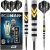 Gerwyn Price Iceman Thunder Se 23g Tungsten Darts Set With Flights And Shafts