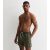 Men’s Khaki Mid Length Drawstring Swim Shorts New Look – SIZE L