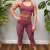 Halo Capri Leggings in Pale Plum Size US 8 – SIZE