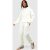 Womens Dsgn Opposite Sew Outsized Hoody And Jogger Set – Cream – Xs, Cream