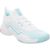 Girls Badminton Footwear Bs 900 Extremely Lite White Turquoise