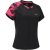 Lite Badminton T-shirt 560 Girls Black Fluo