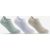 Children’ Low Tennis Socks Tri-pack Rs 160 – Inexperienced/white/beige