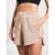 VARLEY Keely High Rise Short – Light Taupe – Size: Medium – SIZE Medium