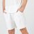 Males’s Tennis Shorts Dry+ – Off-white