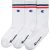 Pack of 3 Pairs of Crew Socks in Cotton Mix – SIZE