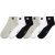 Pack of 6 Pairs of Trainer Socks in Cotton Mix with Logo Print – SIZE 35/38 (2.5 to 5)