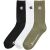 Pack of 3 Pairs of Socks with Small Logo in Cotton Mix – SIZE