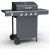 Embermann Grill Grasp 4 Burner Fish fry with Aspect Burner