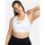 NIKE Swoosh High Support Bra – White/Black – XL A-B – SIZE XL A-B