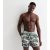 Males’s Jack & Jones Gray Wave Print Swim Shorts New Glance – SIZE S