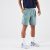 Males’s Tennis Breathable Shorts Dry – Greyish Inexperienced