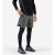 2-in-1 Legging Shorts Thermic – Gray Khaki/black