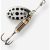 Weta + #2 Silver Black Dots Predator Fishing Spinner