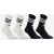 Top Sports activities Socks 4-pack – Black/white Stripes