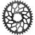 absoluteBLACK SRAM Direct Mount CX / Gravel Oval Chainring – Black48T