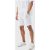 Mens Crochet Knitted Mid Duration Shorts In White, White – SIZE XS