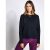 Girlfriend Collective Long Sleeve Top – ReSet – Black  – Size: XS