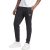 Necessities Cuffed Tapered Joggers with Embroidered Emblem in Cotton Combine – SIZE