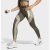 Techfit Cropped Sports activities Leggings in Color Block Print – SIZE