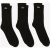 Pack of 3 Pairs of Crew Socks in Cotton Mix – SIZE