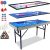 Walker & Simpson 4.5ft 5in1 Multi-Video games Desk with Folding Legs