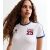 White 25 Campus Slogan Child Tee T-Blouse New Glance – SIZE UK 10