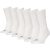 Pack of 6 Pairs of Socks in Comfy Cotton Mix – SIZE