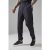 Mens Black Tall Guy Energetic Cuffed Golfing Tapered Jogger, Black – SIZE S