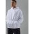 Mens White Guy Energetic Coaching Dept Outsized Hoodie, White – SIZE L