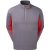 FootJoy HydroKnit 1/2 Zip Waterproof Golf Jacket – Charcoal