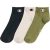 Pack of 3 Pairs of Trainer Socks in Cotton Mix – SIZE 39/42 (5.5 to 8);43/46 (9 to 11)