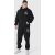 Mens Black Tall Steel Y2K Graphic Tracksuit, Black – SIZE M